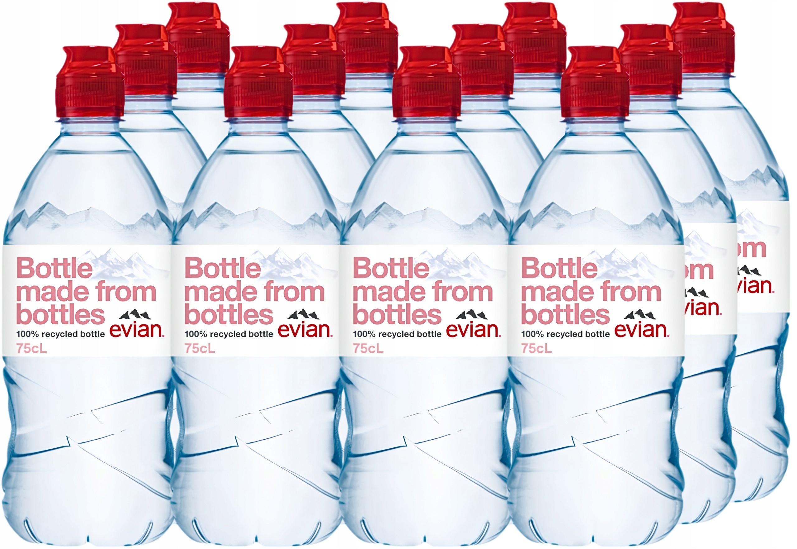 Evian Přírodní minerální voda nesycená 12×0,75l
