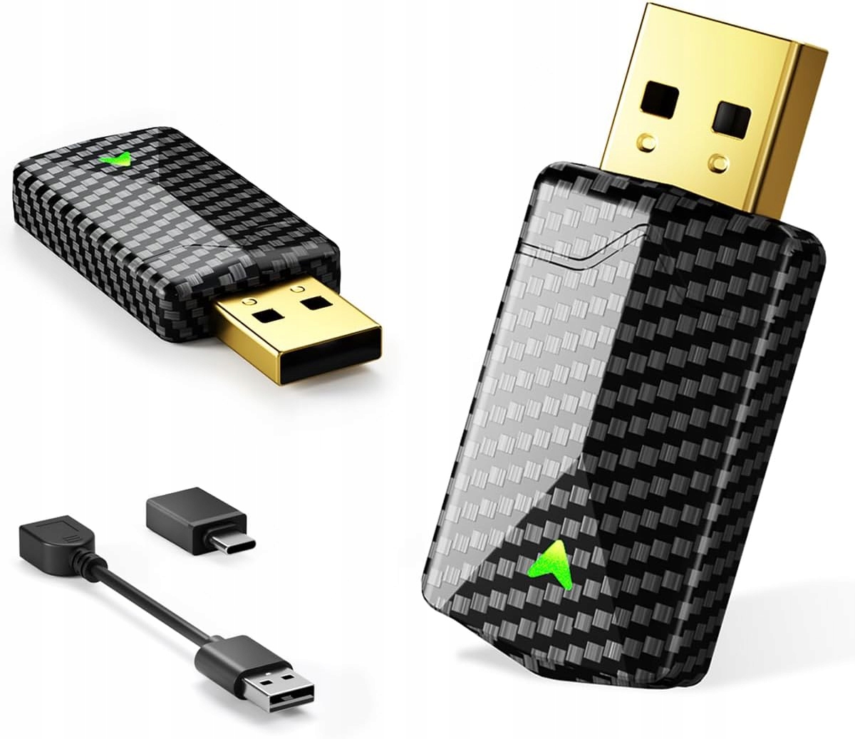 Mini bezdrátový adaptér CarPlay s rychlým připojením Wi-Fi a Bluetooth