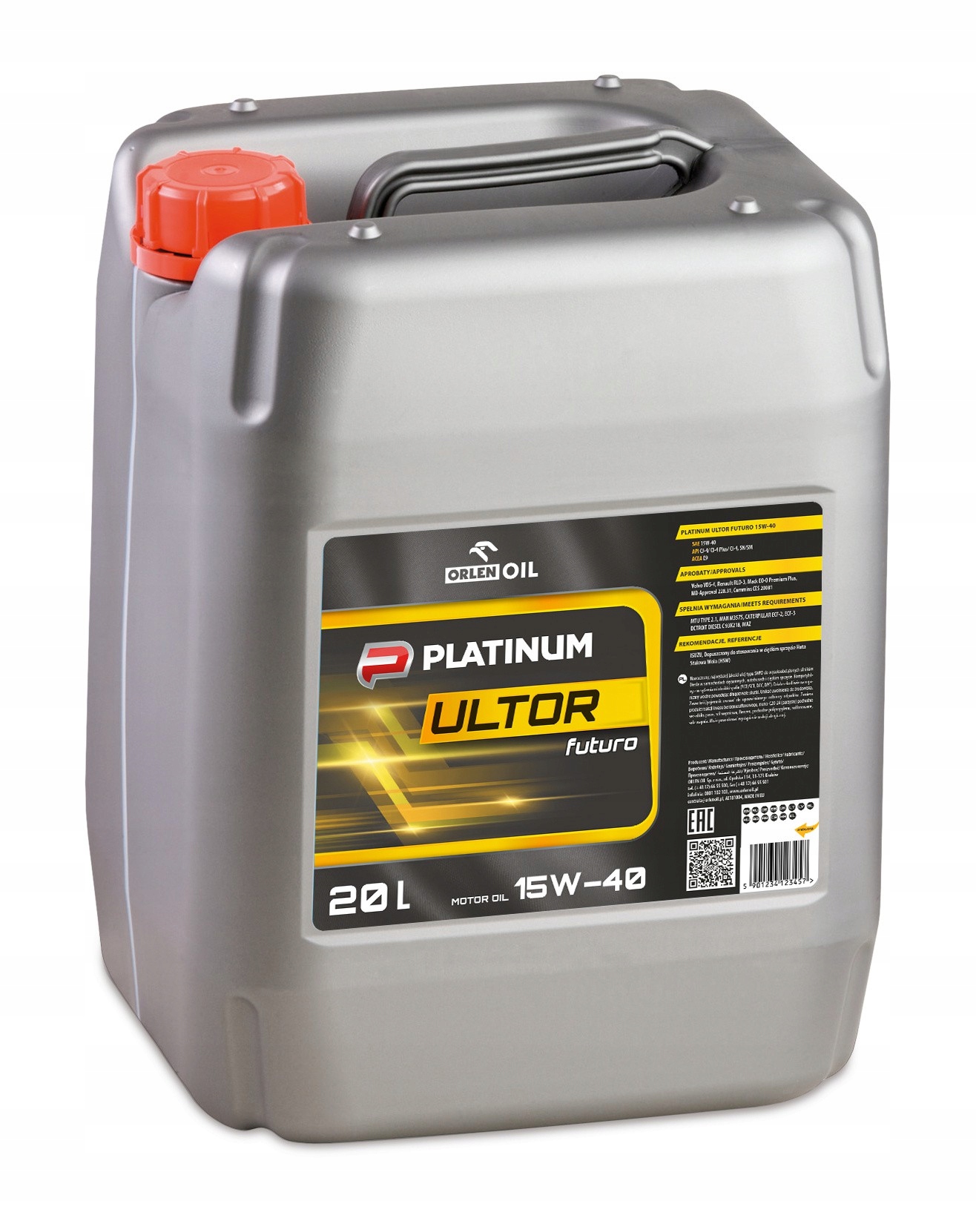 Motorový olej Orlen Ult. Futuro 15W40 20L