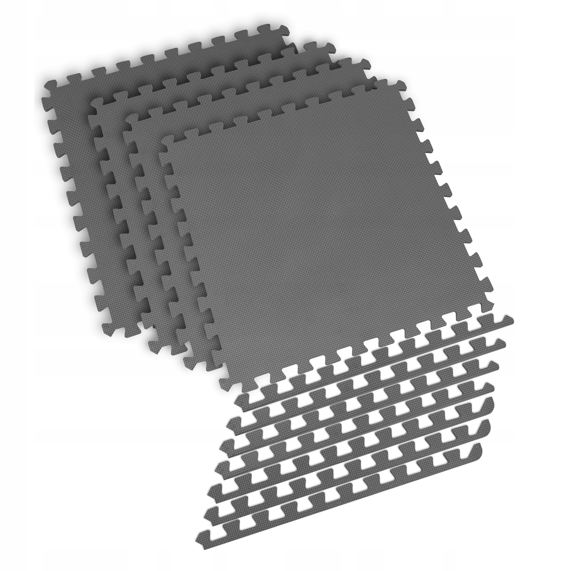 Mata pod sprzęt fitness puzzle 4 elementy Spokey Scrab