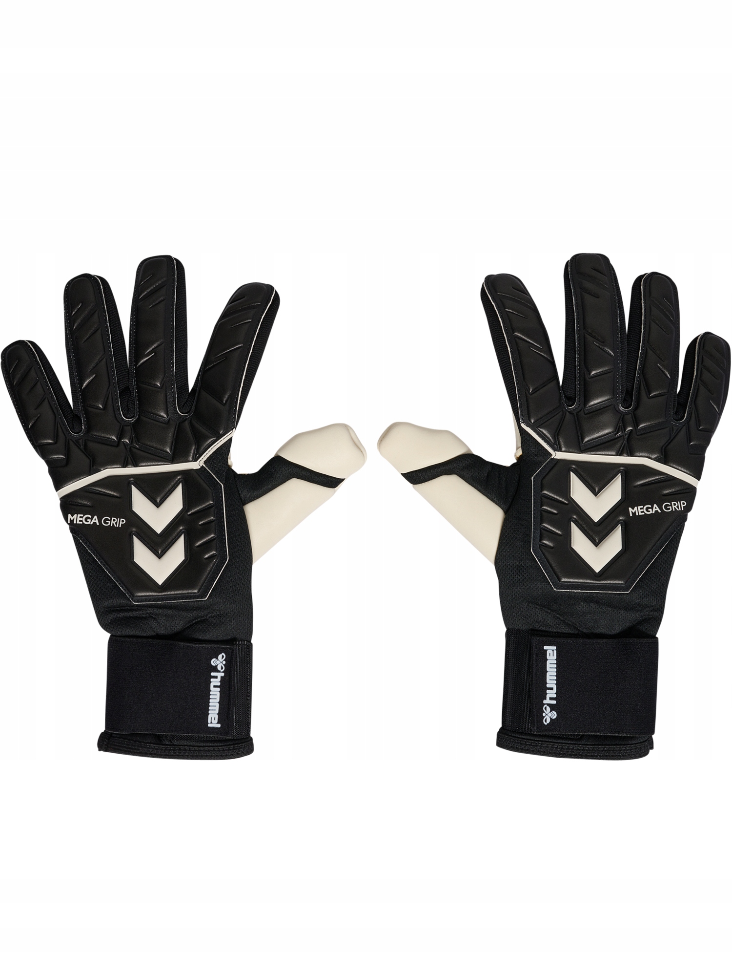 Rękawice bramkarskie hummel hmlGK Grip Czarno-Białe Rozmiar 8
