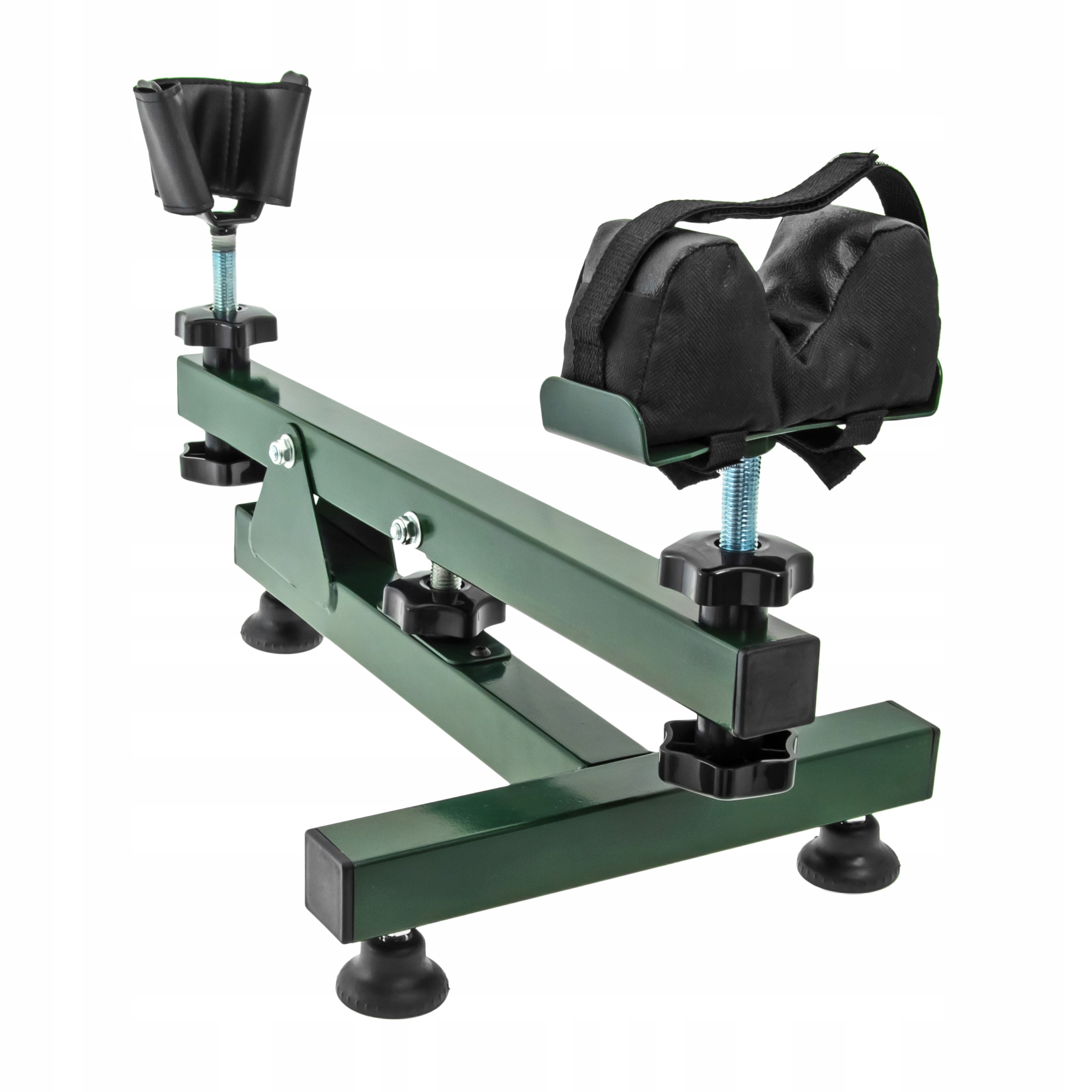 Statyw stojak do przystrzeliwania broni stabilny z poziomicą