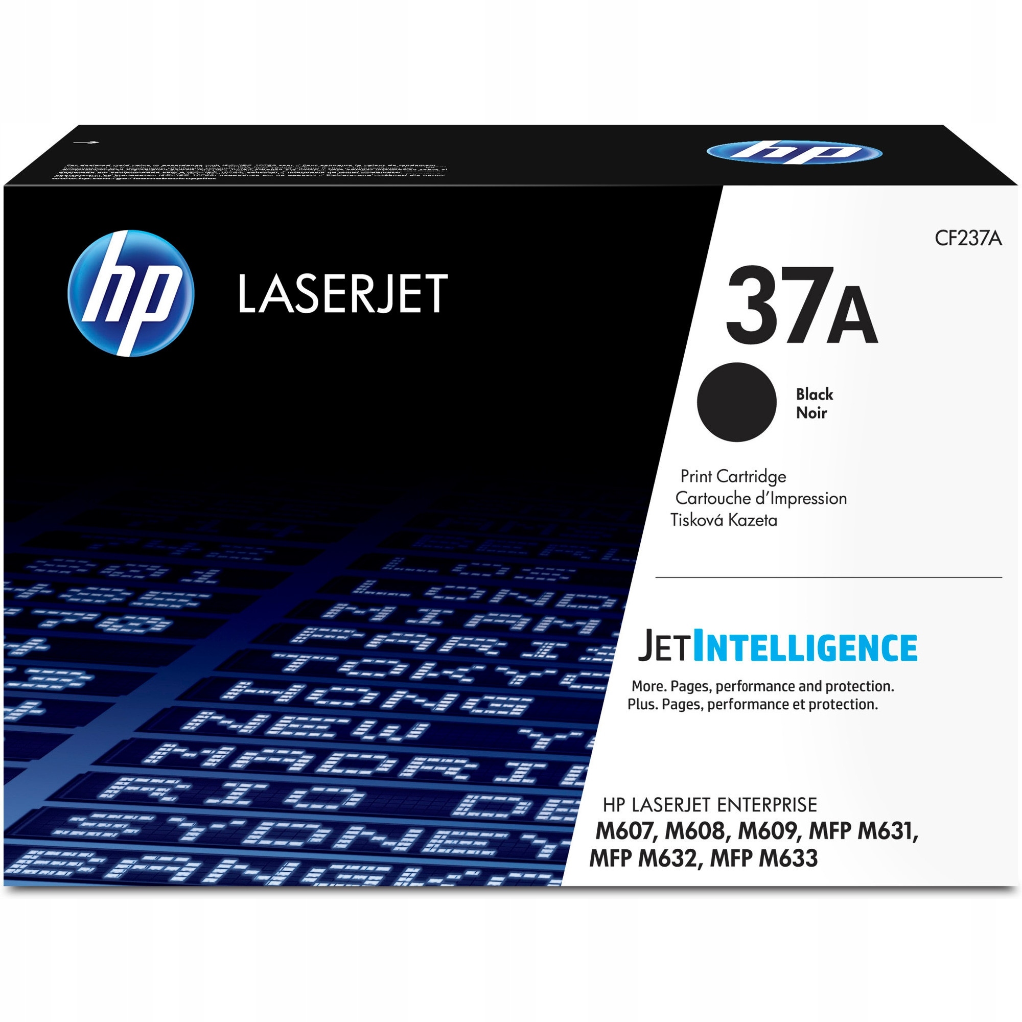 Hp 37A čierny toner (CF237A) originál