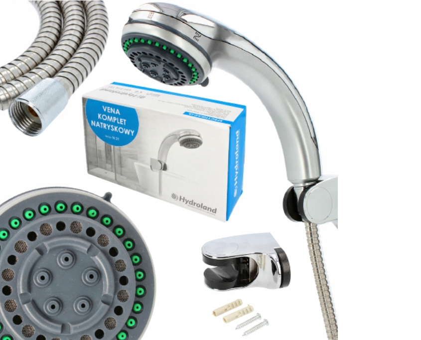 

zestaw prysznica słuchawka 3 funkcje wąż