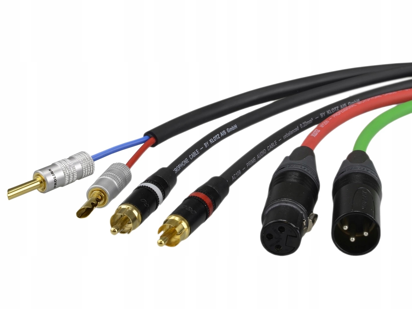 KLOTZ MY206 Kabel mikrofonowy symetryczny CZARNY Model MY206SW