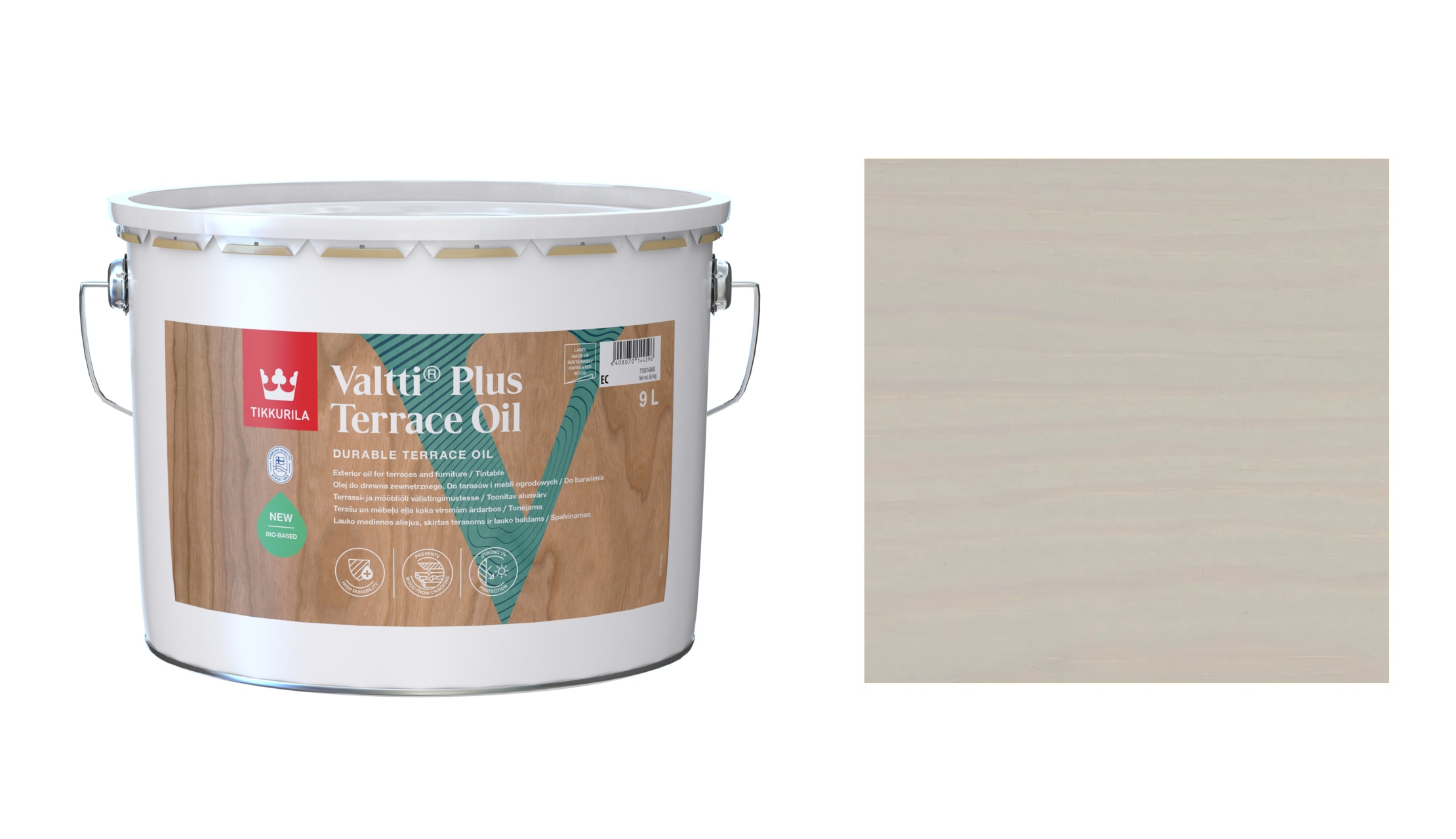 Tikkurila Valtti Plus Terrace Oil 9L 5151 Olej Na Terasy