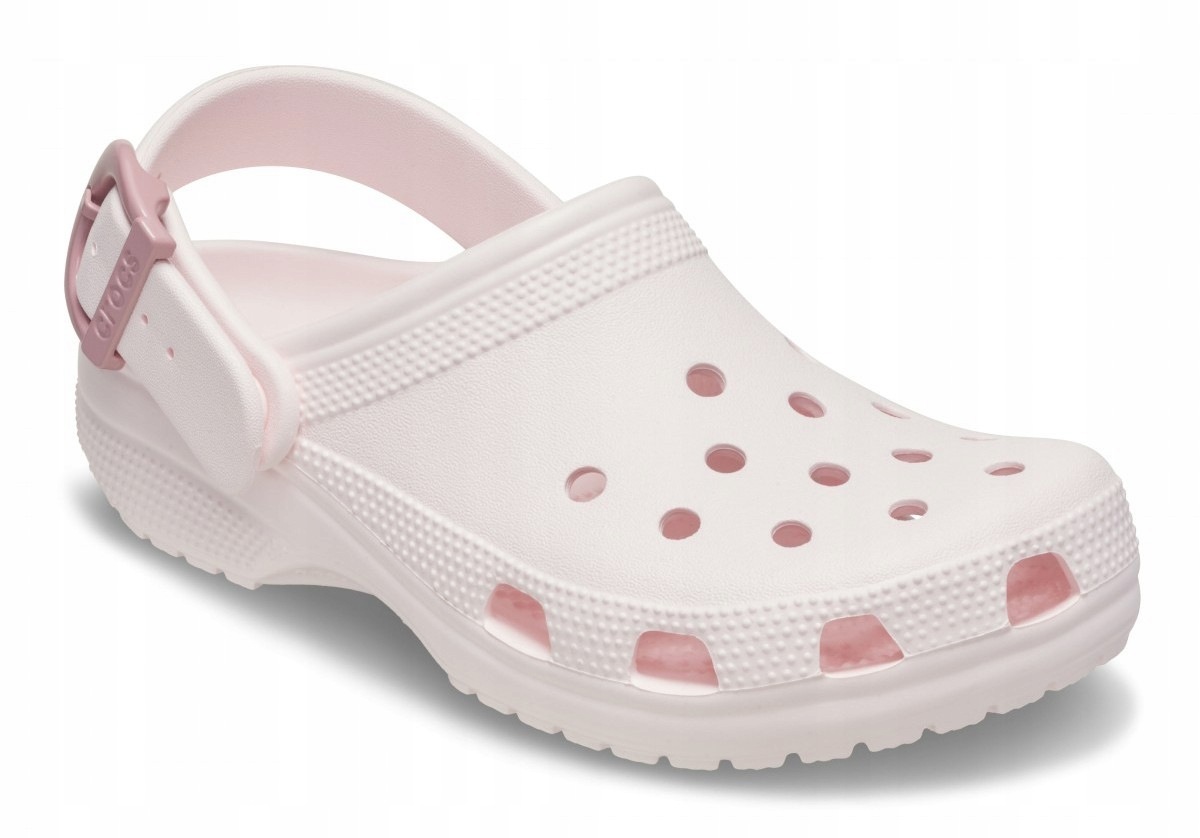Crocs Classic Buckle Clog 213347-7DF růžové nazouváky s regulací W9 39-40