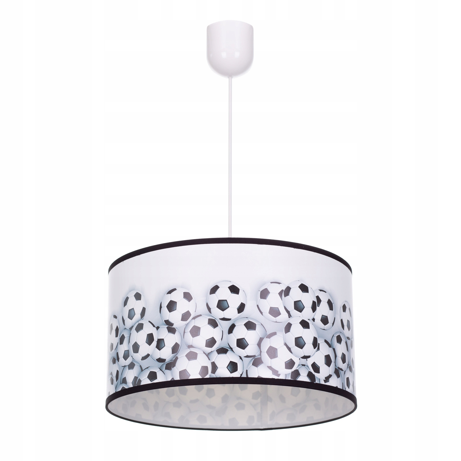 

Lampa wisząca sufitowa żyrandol abażur piłka nożna