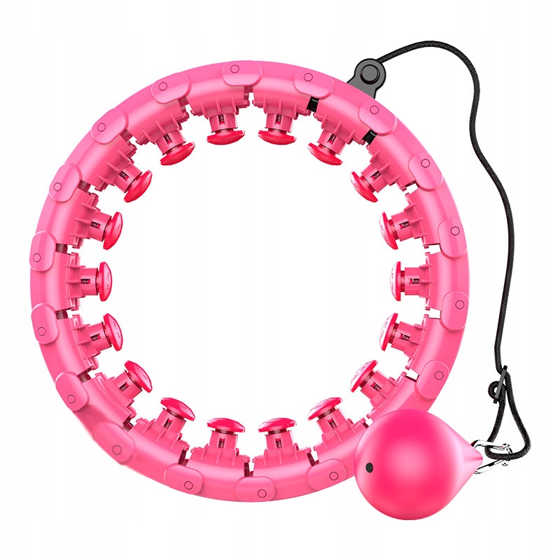 SMART HULAHOP Z MASAŻEREM + OBCIAŻENIE PLUS SIZE Cechy dodatkowe składane