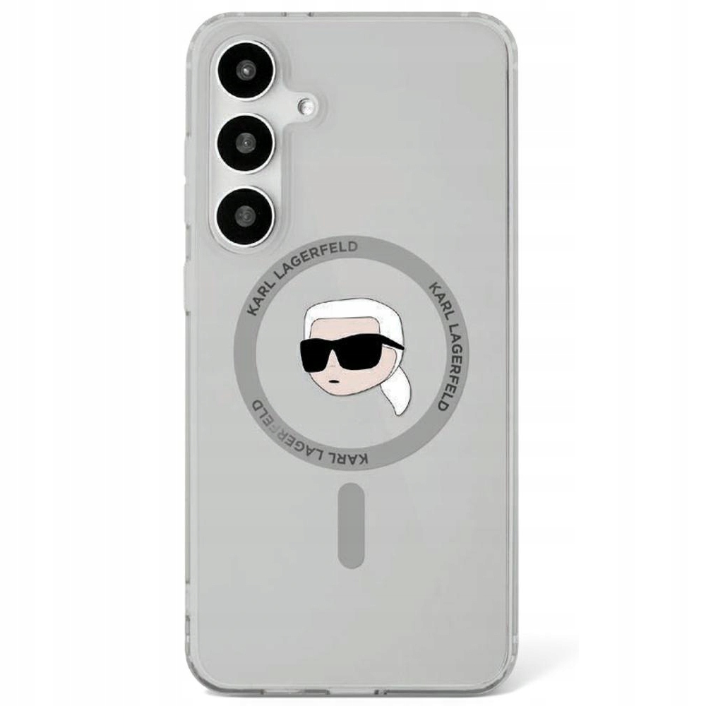 Karl Lagerfeld Pouzdro MagSafe pro Samsung Galaxy S25, černé