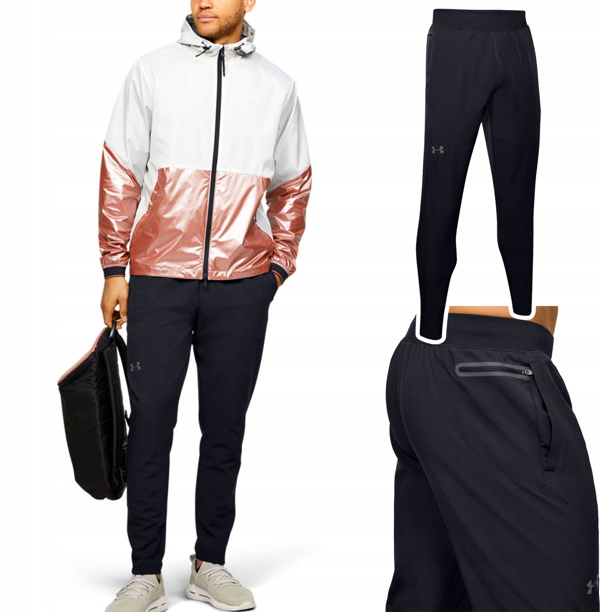 Spodnie dresowe męskie Under Armour Stretch Woven 1352028 r. S