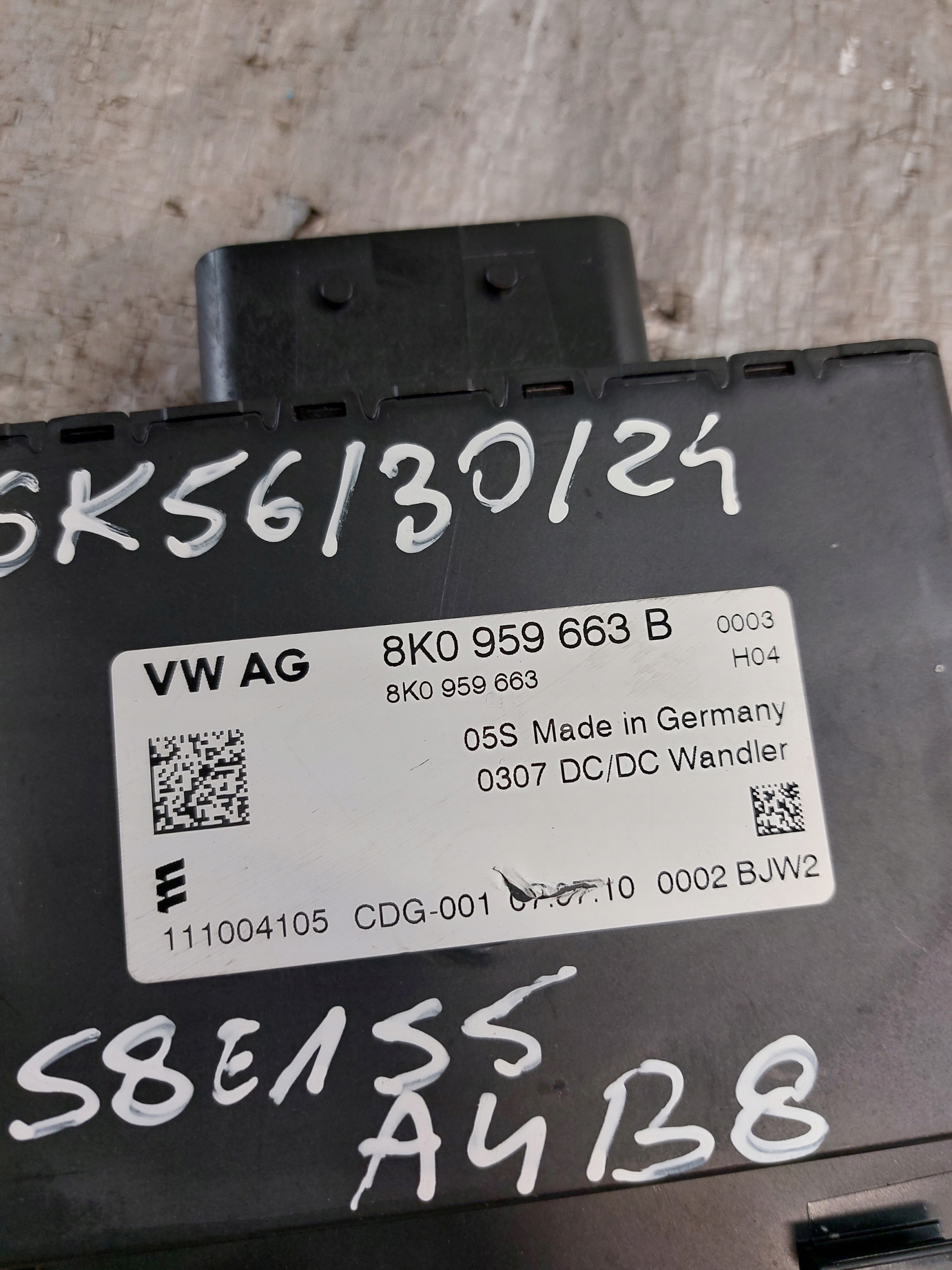 modul STABILIZATOR napětí AUDI A4 B8
