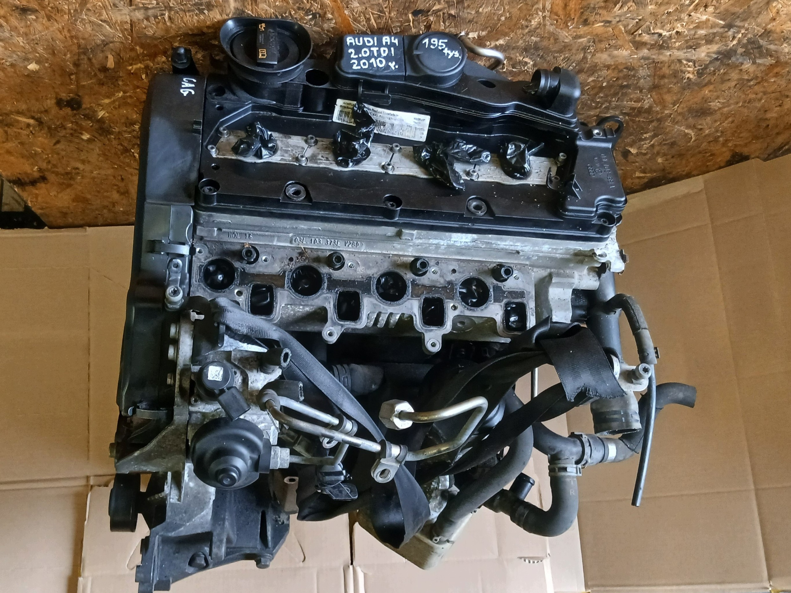 AUDI A4 B8 A6 C6 SEAT EXEO 2.0TDI 2.0 TDI CAG engine 195 TYS KM