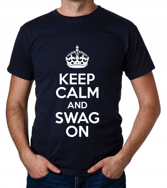 

koszulka Keep Calm And Swag On prezent