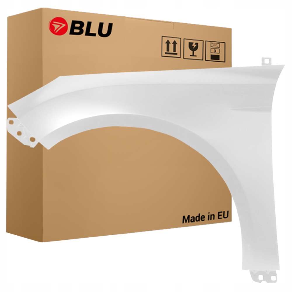 Blu Blatník Ford Focus III MK3 7VTA levý bílý 10-14 přední FrozenWhite