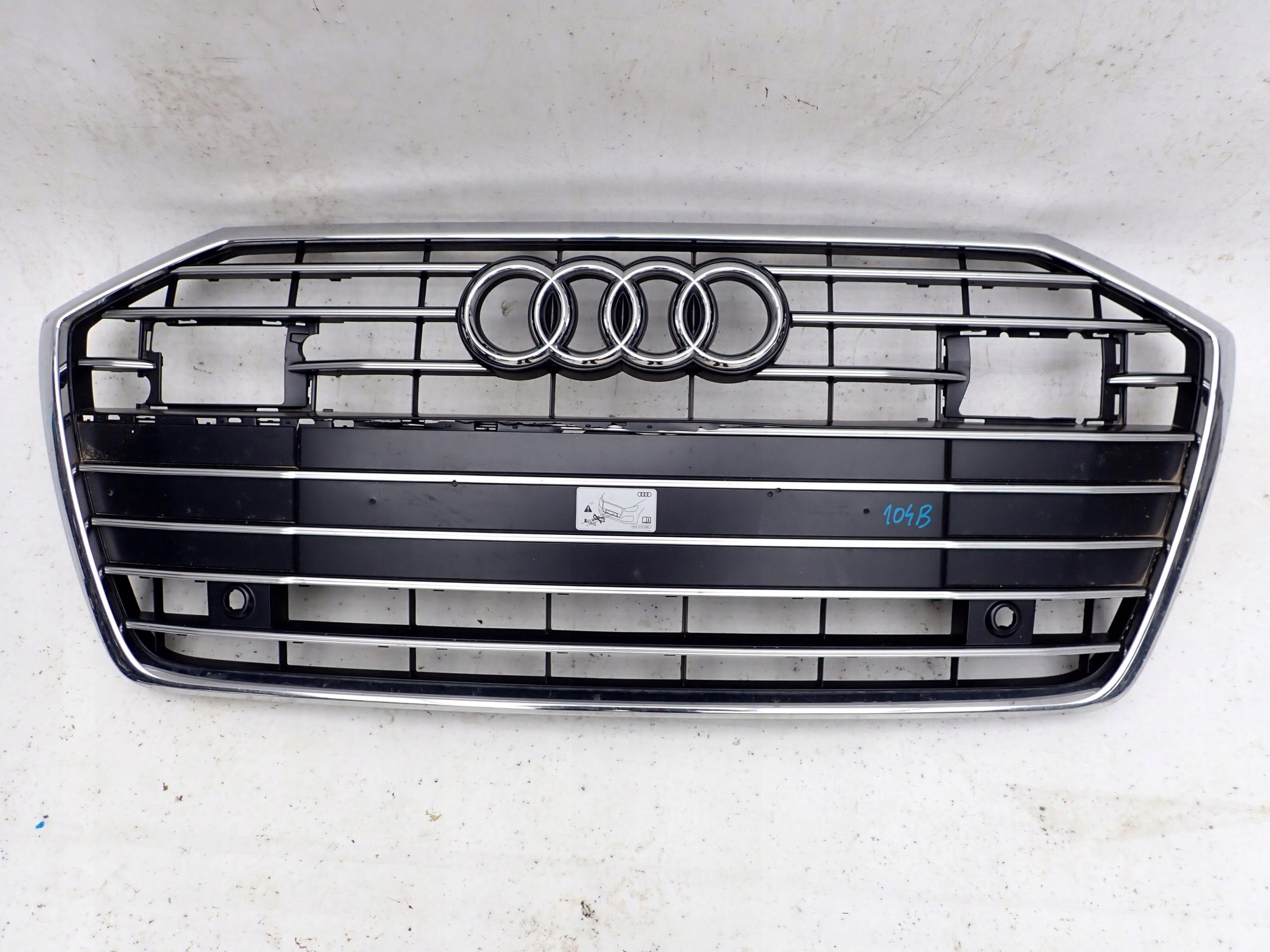 AUDI A6 C8 4K 18-> grill grille radiator PDC