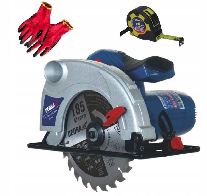 

Pilarka Ręczna 1500W 185mm Dedra DED7925