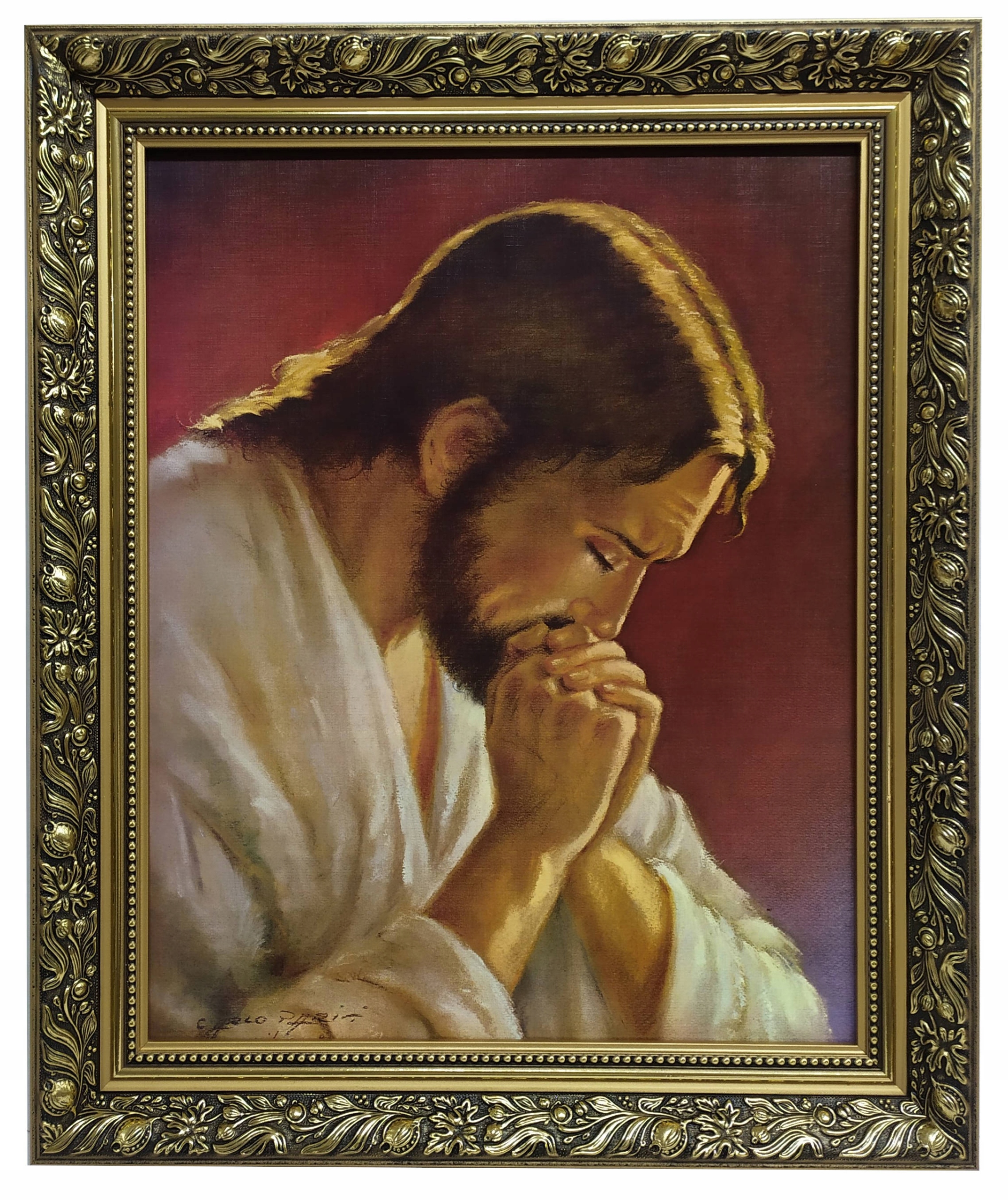 

Święty Obraz 50x60 Jezusa Chrystusa Modlącego Się