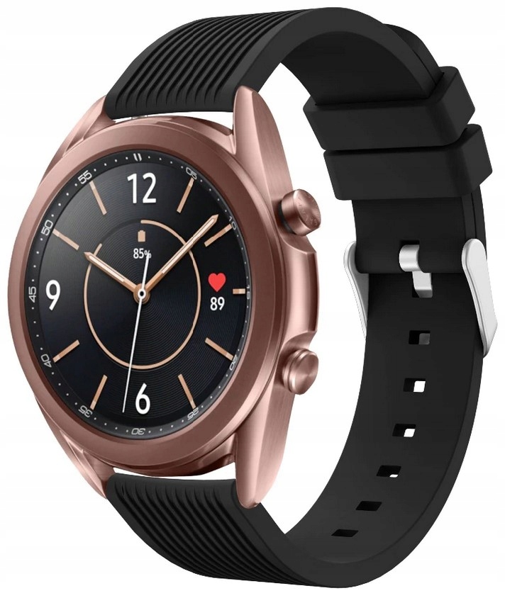 CZARNY pasek do SAMSUNG GALAXY WATCH 3 41mm