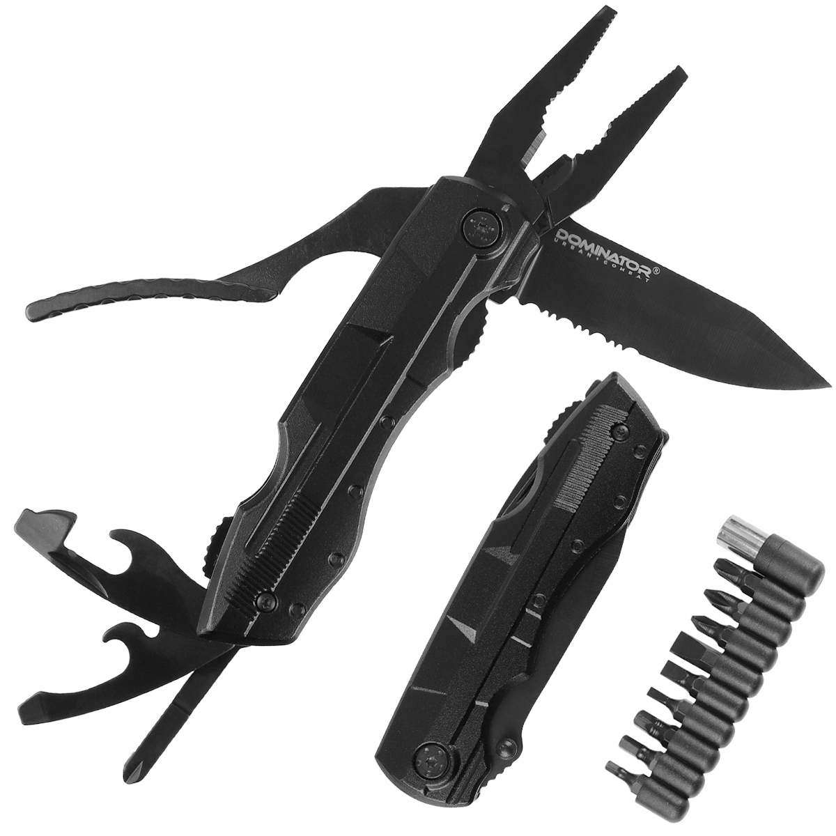 

Multitool Niezbędnik Narzędzie Nóż Dominator Edc