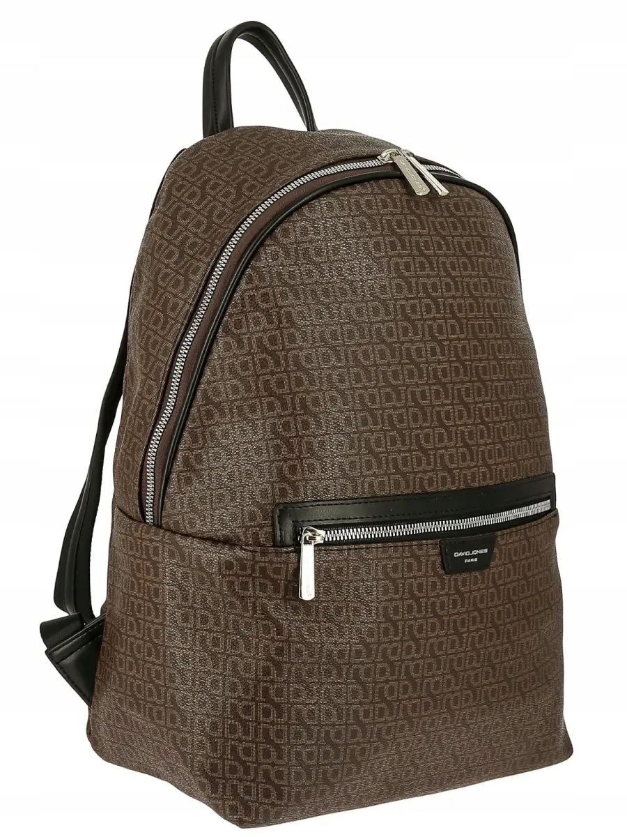 Batoh David Jones městský na notebook 13 palců, hnědý