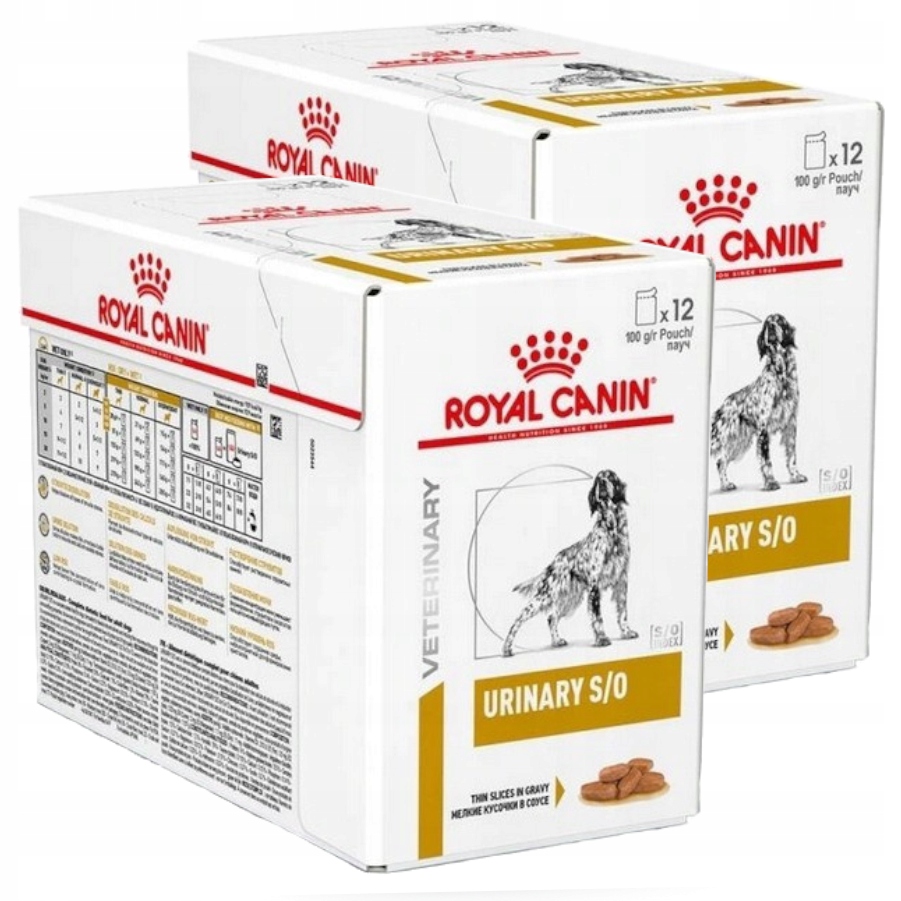 Levně Royal Canin Vet Urinary S/o 24x100g Krmivo pro psa Omáčka Struvitové kameny