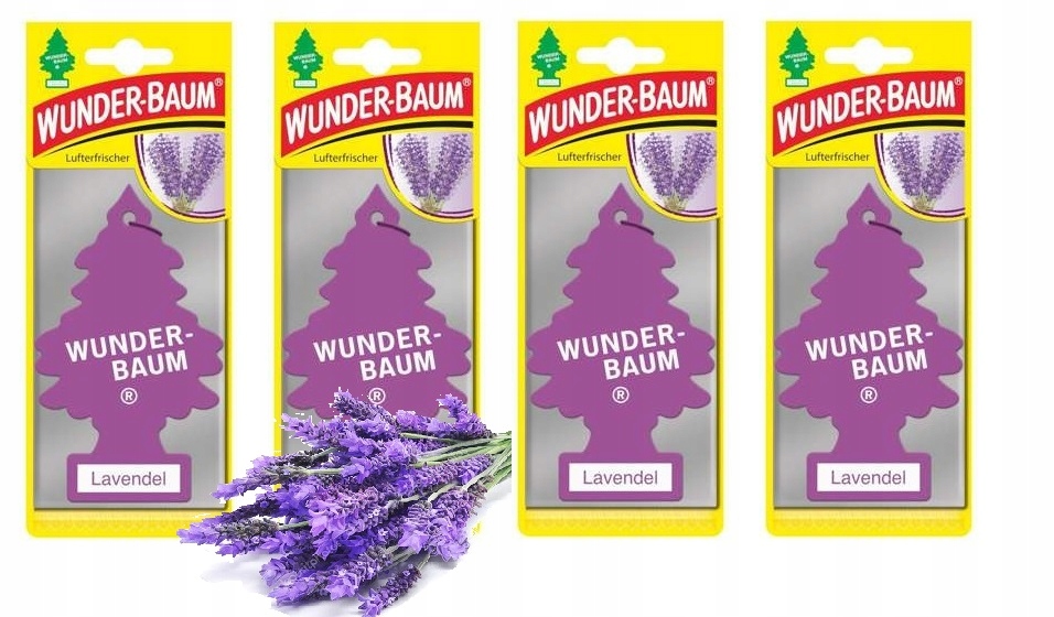 WUNDER BAUM ZAPACH CHOINKA ZAPACHOWA LAWENDA