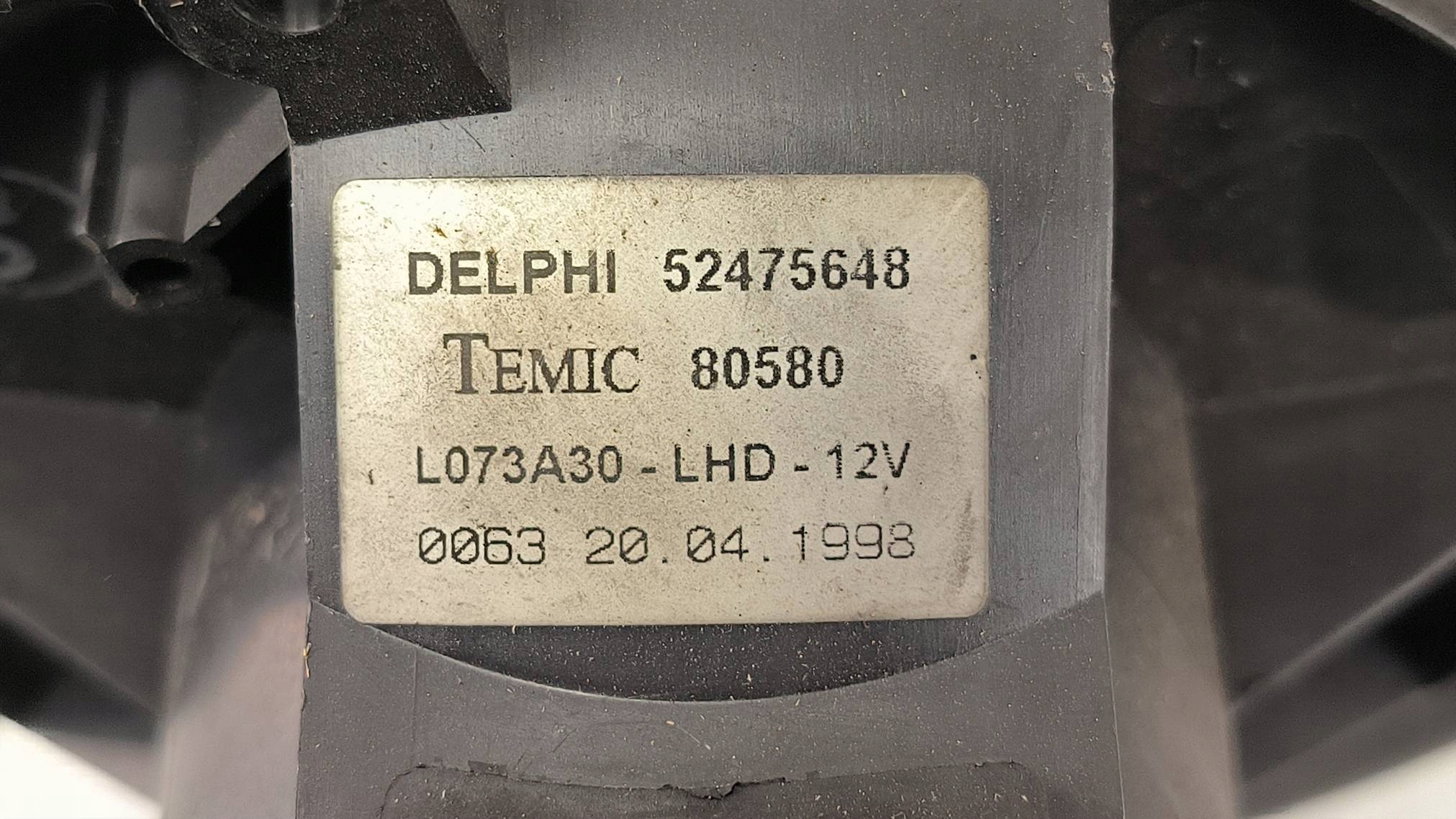 fan cab 52475648 OPEL ASTRA II