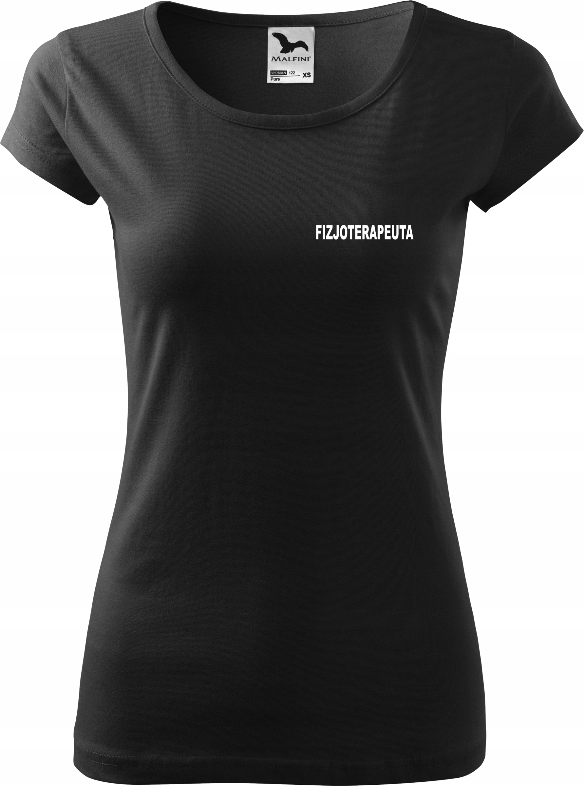 

Damska koszulka medyczna Pure Fizjoterapeuta