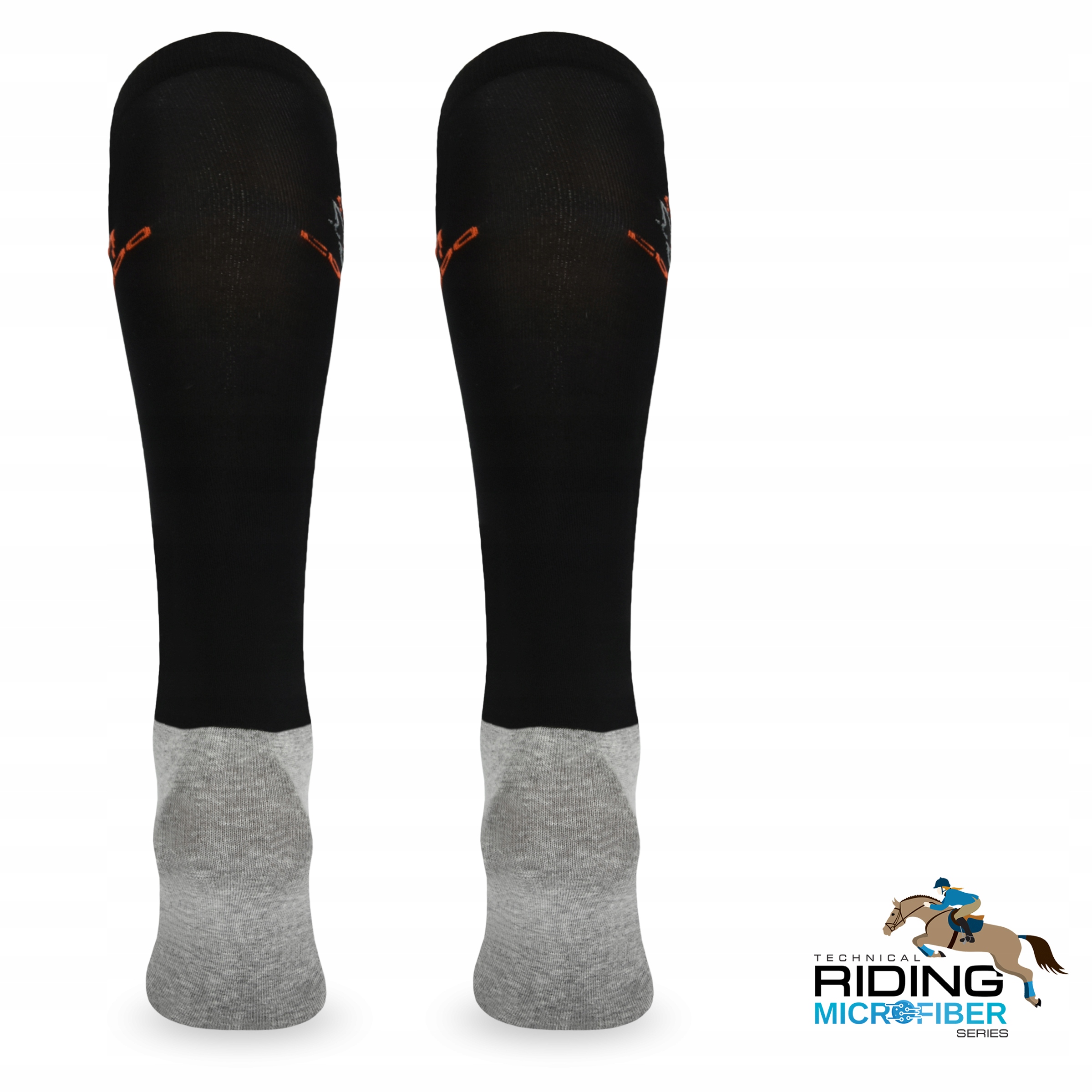 Klasyczne podkolanówki jeździeckie Comodo - czarne Rozmiar 43-46