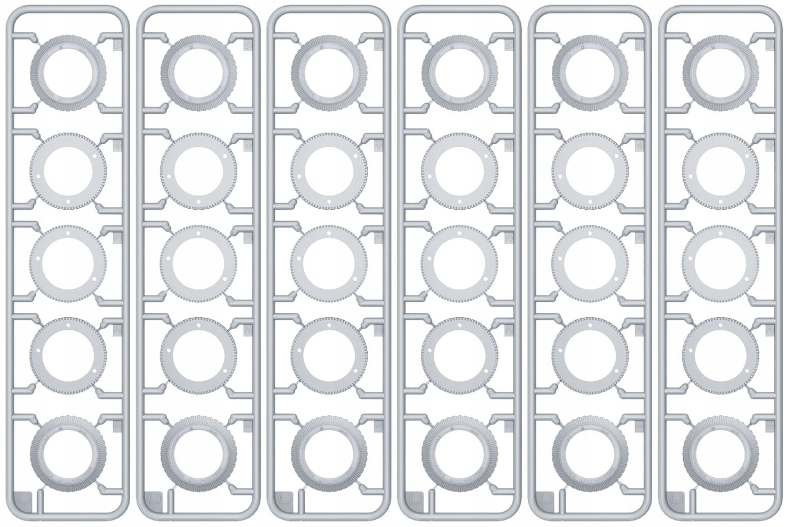 Sada rodinných kol Zis-6 1:35 MiniArt 35201