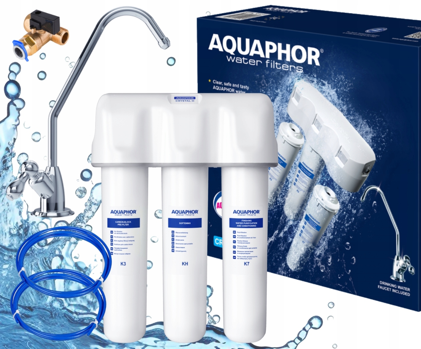 filter pod umývadlo na pitnú vodu Aquaphor kryštál H Zmäkčujúci