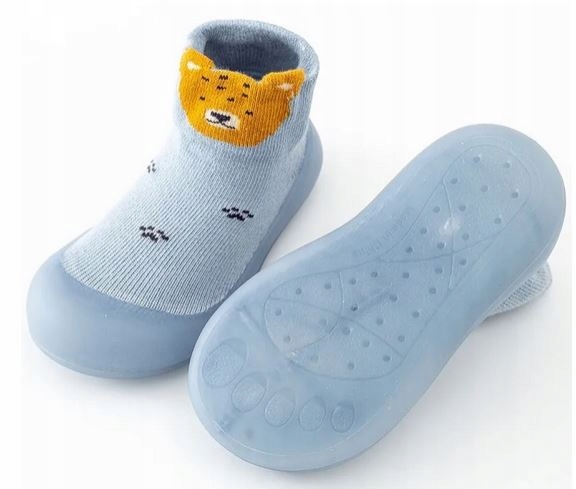 BUCIKI niemowlęce SKARPETKI Z GUMOWĄ PODESZWĄ od 12-24 MIESIĘCY ROZM 22 Bohater brak