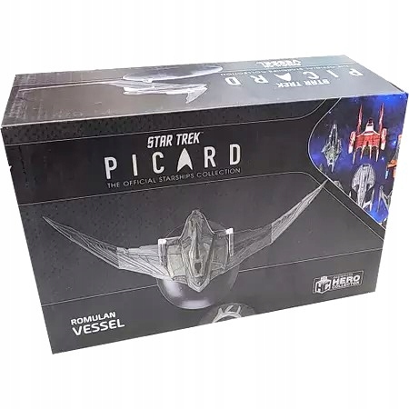 2x Model lodi Eaglemoss Star Trek Picard Romulan Vessel 24