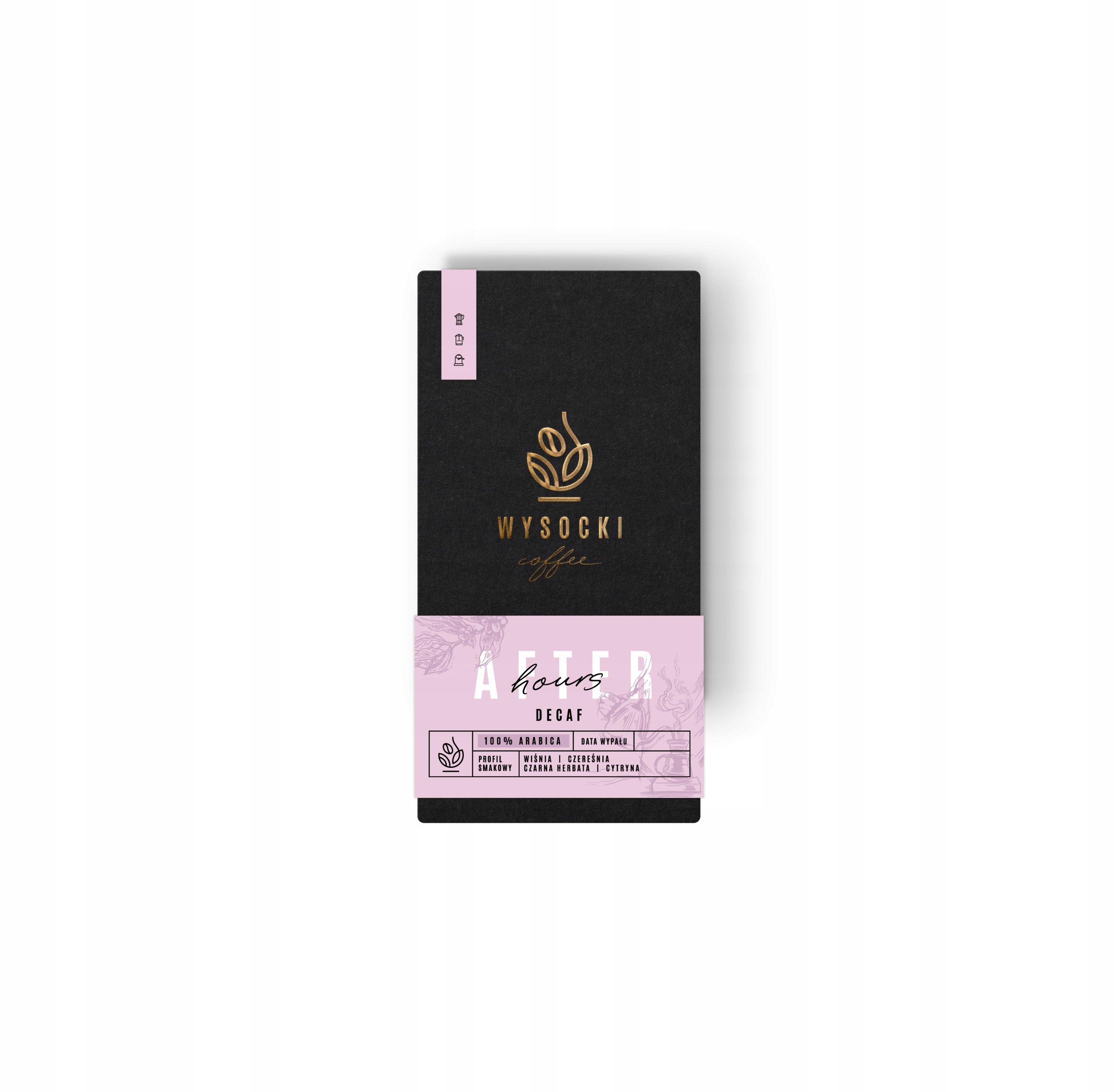 Kawa ziarnista mieszana Wysocki Coffee After Hours Decaf 100% Arabica