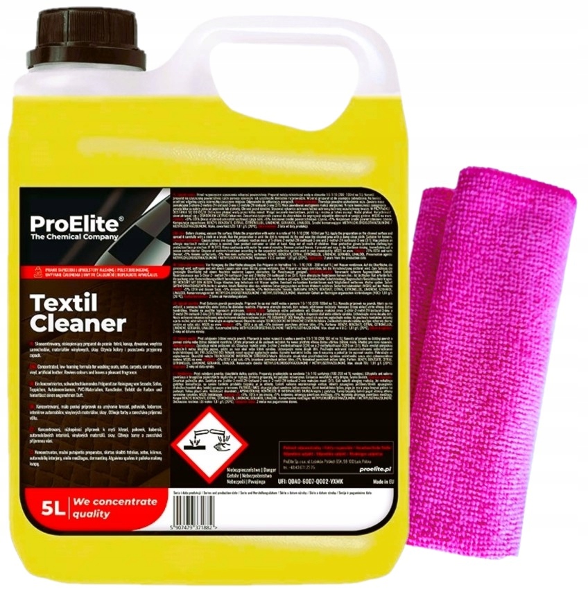 

Pranie Tapicerki I Dywanów Textil Cleaner 5L
