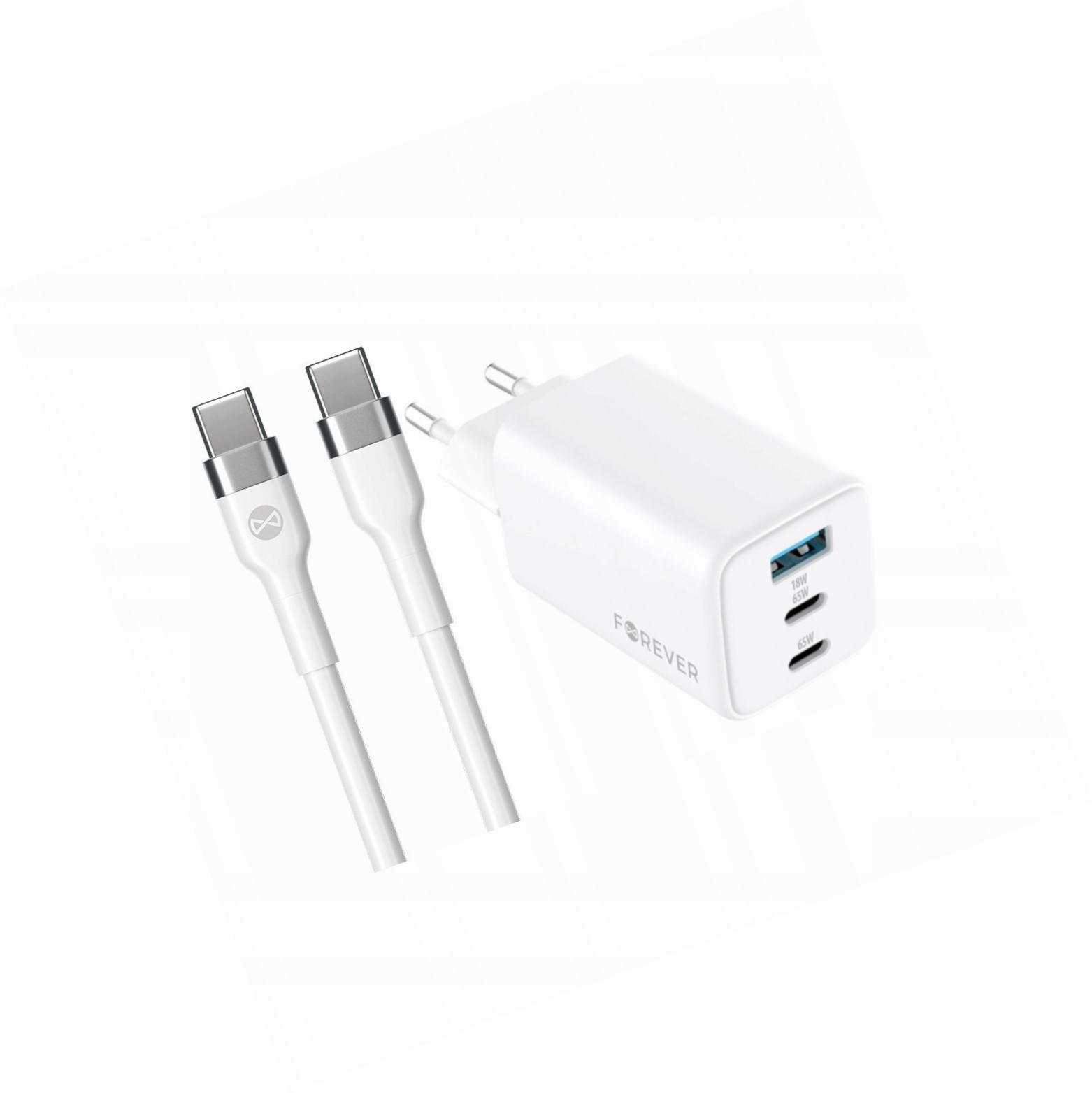 Szybka ładowarka GaN 65W z długim kablem 2m do Xiaomi Redmi Note 14 4G