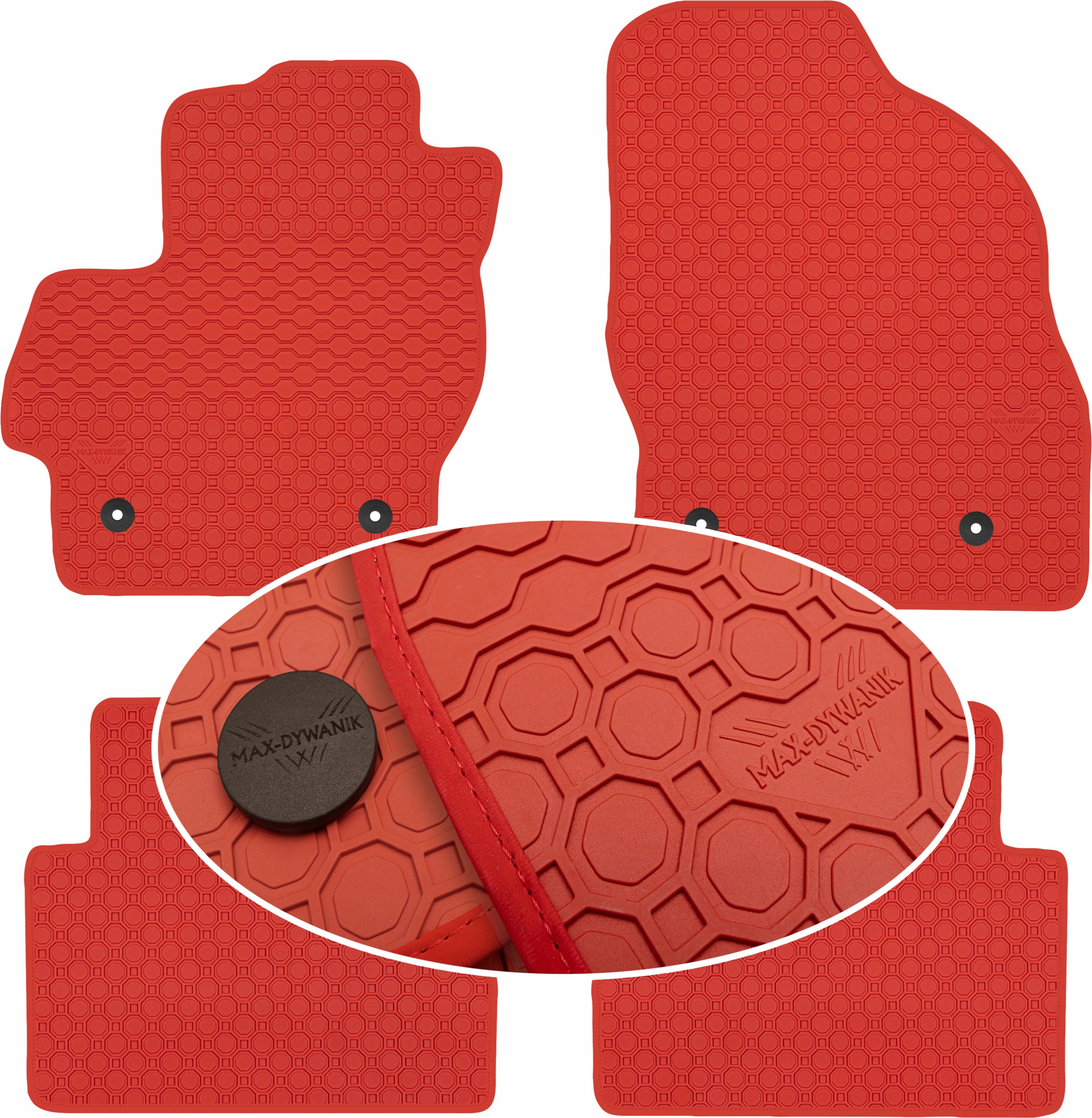 Mazda 3 II 2009-2013 Koberce Červené