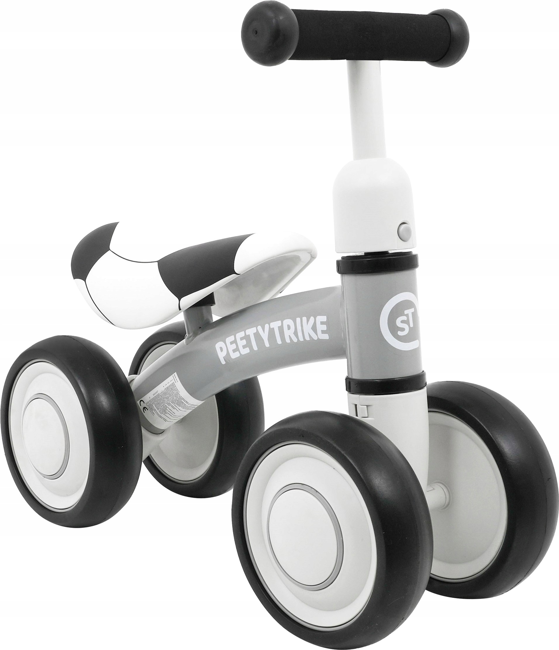 Rowerek biegowy Rastar PettyTrike 4-wheel Biały