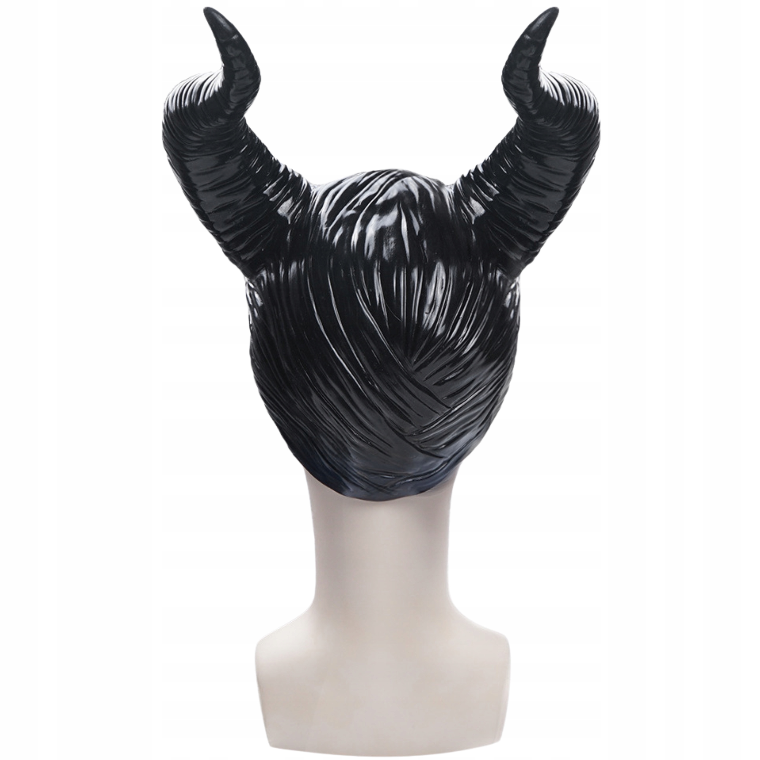 MASKA MALEFICENT CZAROWNICA DIABOLINA ROGI Kolor dominujący czarny