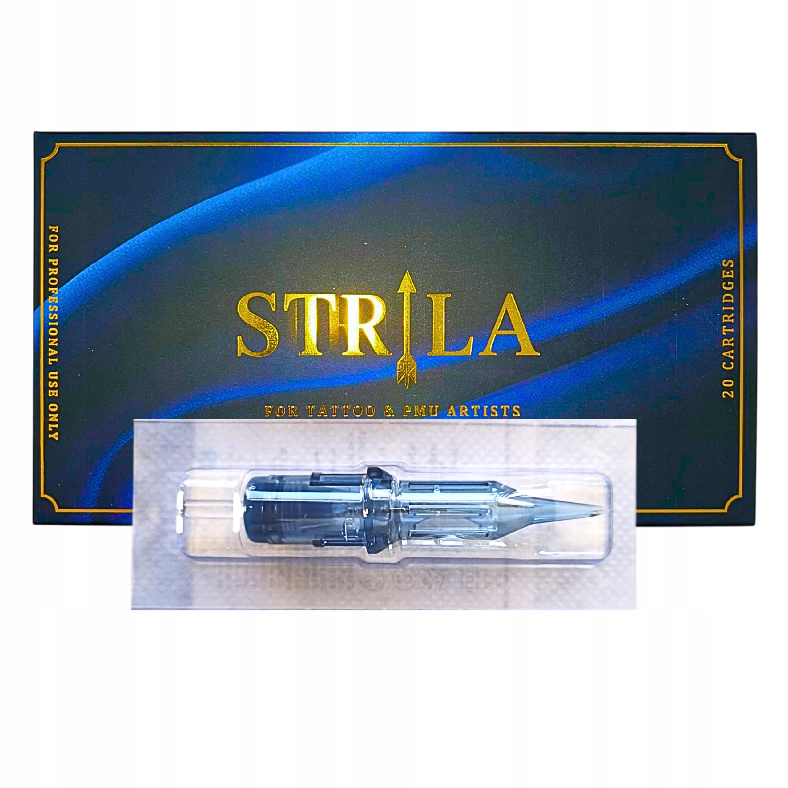 Kartridže na tetování Pmu Strila 0803RL 0,25mm 3RL Cartridge 20 Ks