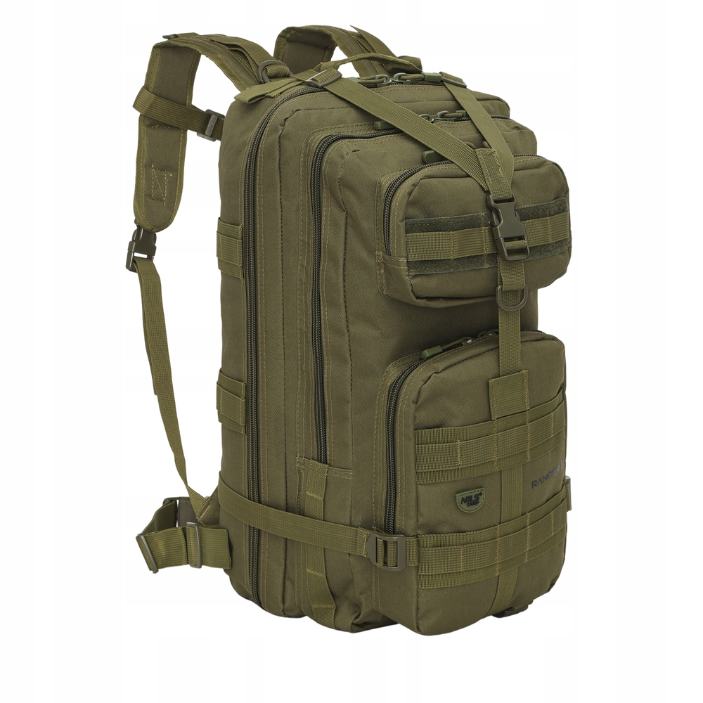 Plecak Turystyczny Trekkingowy Podróżny Zielony Sportowy W Góry 45 L Nils