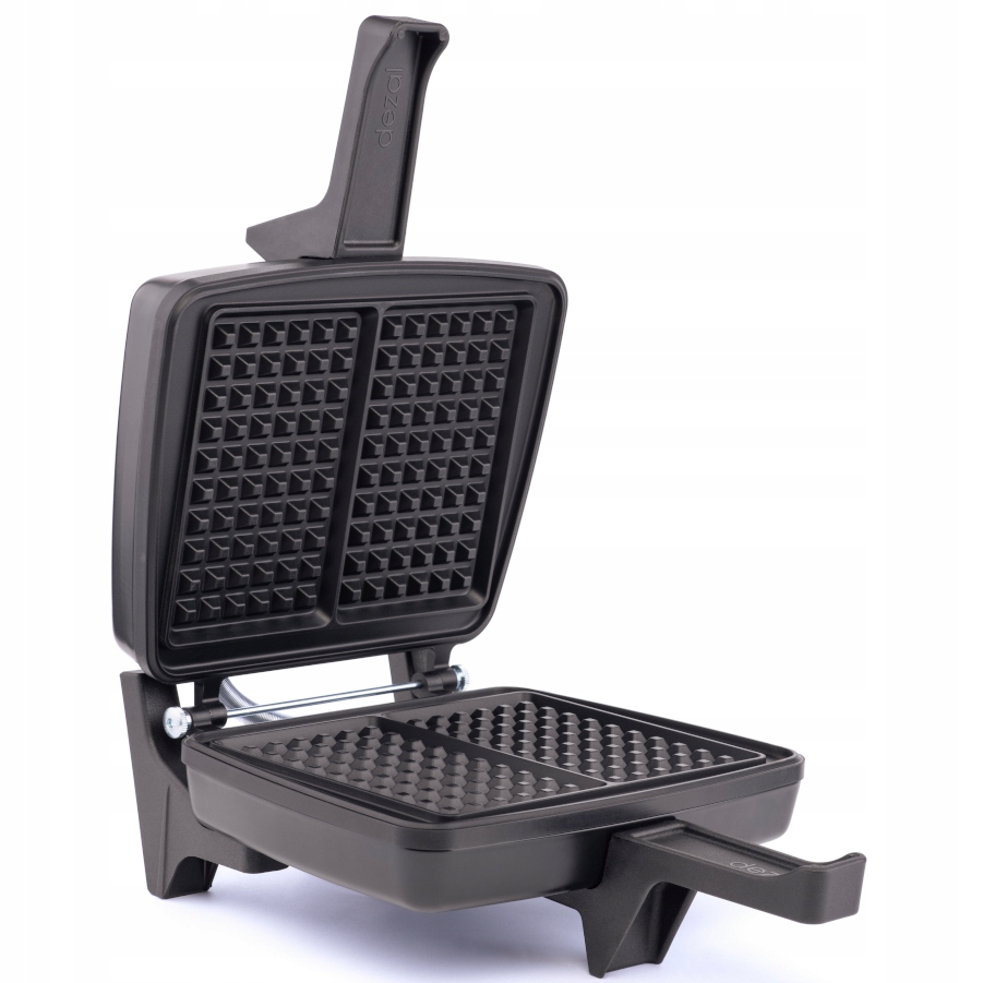 Gofrownica opiekacz Dezal 301.4.1 N czarna 1300W Polska mocna