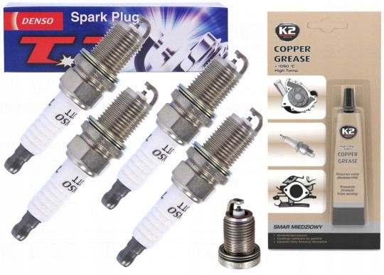 

4 X Świeca Zapłonowa Denso K20TT Smar Miedziowy