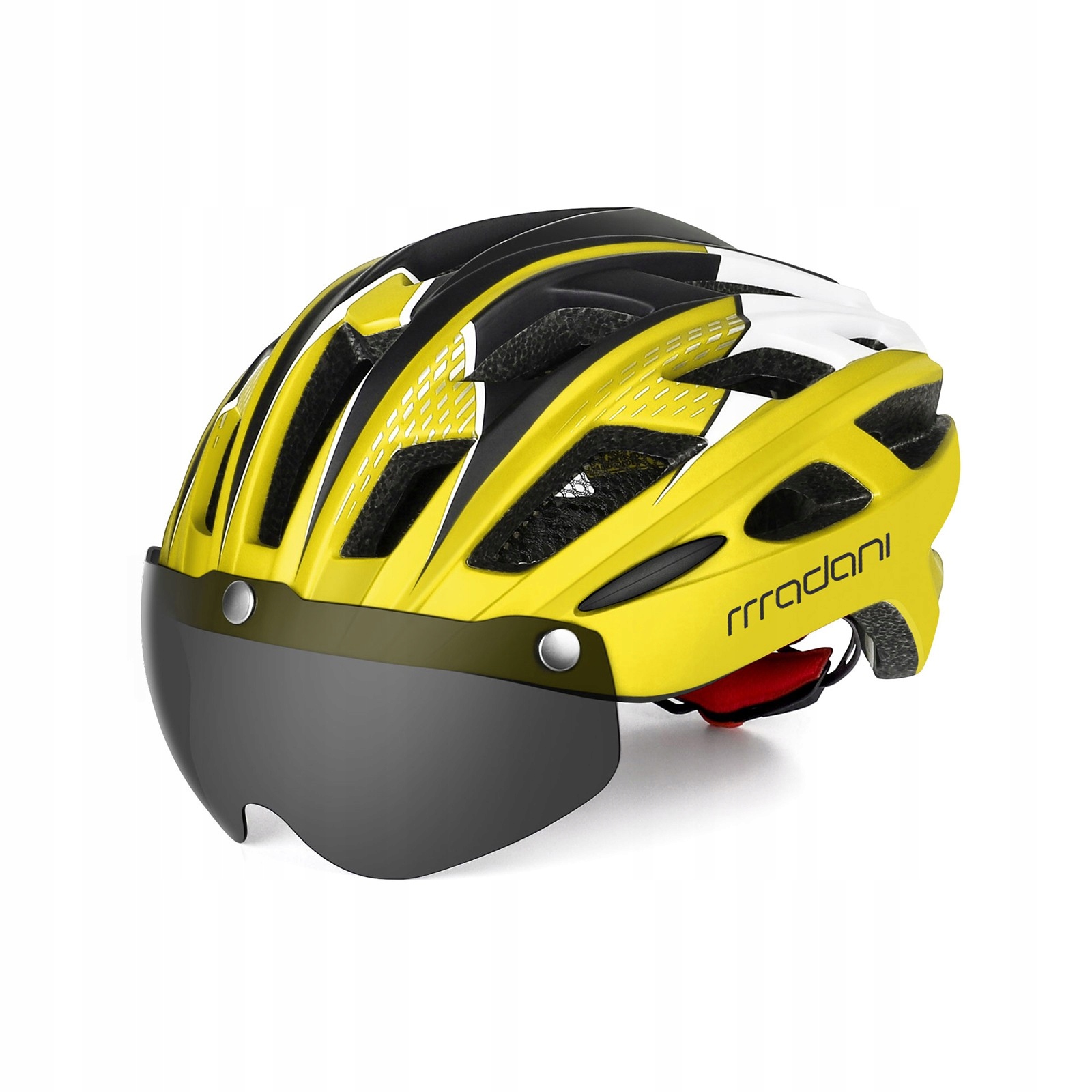 

Kask rowerowy z szybą HT19 madani