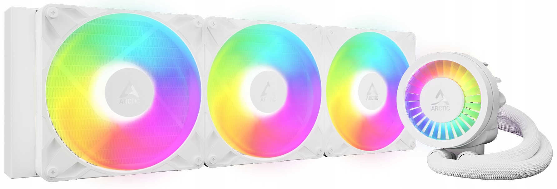 Arctic Liquid Freezer III Pro 420 Argb White Vodní chlazení Intel, Amd