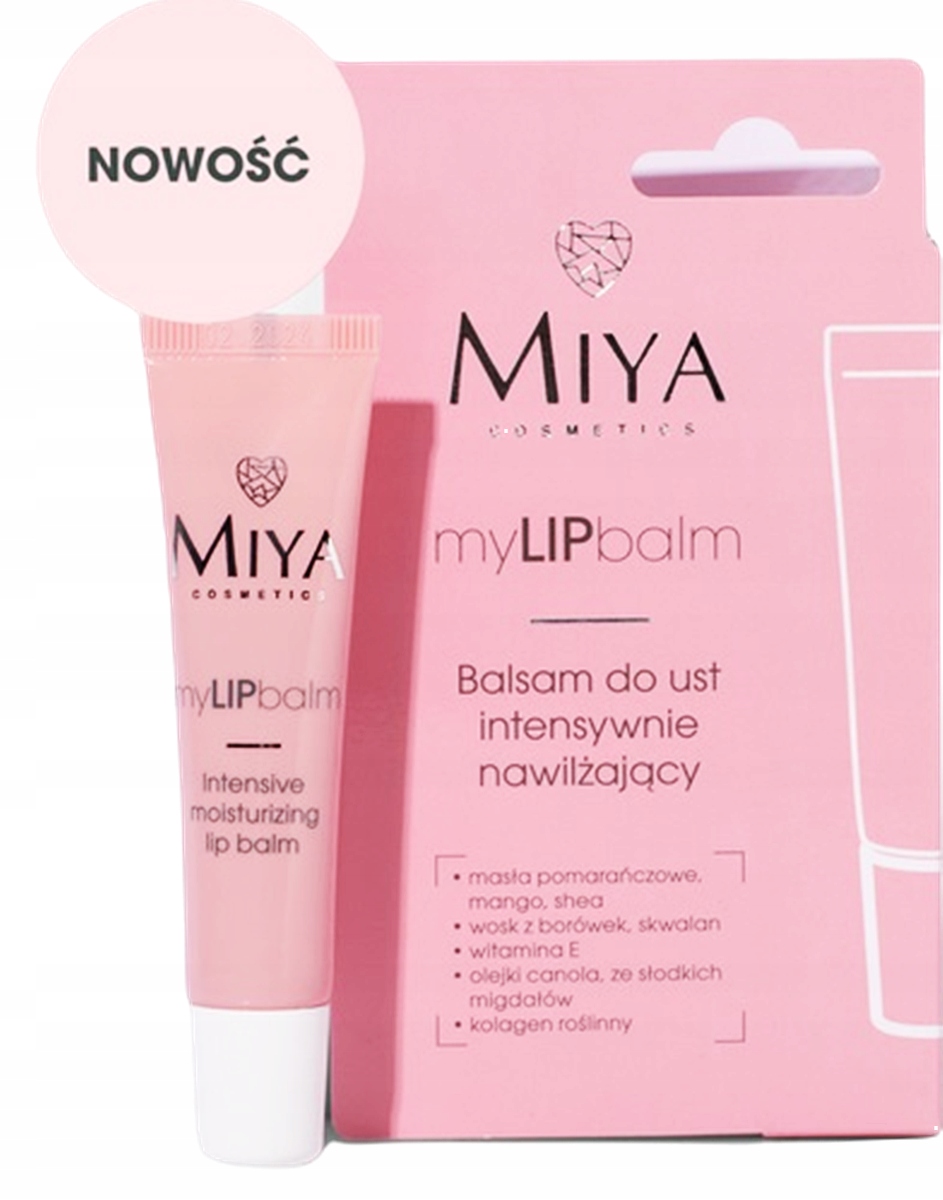 MIYA myLIPbalm BALSAM DO UST INTENSYWNIE NAWILŻA