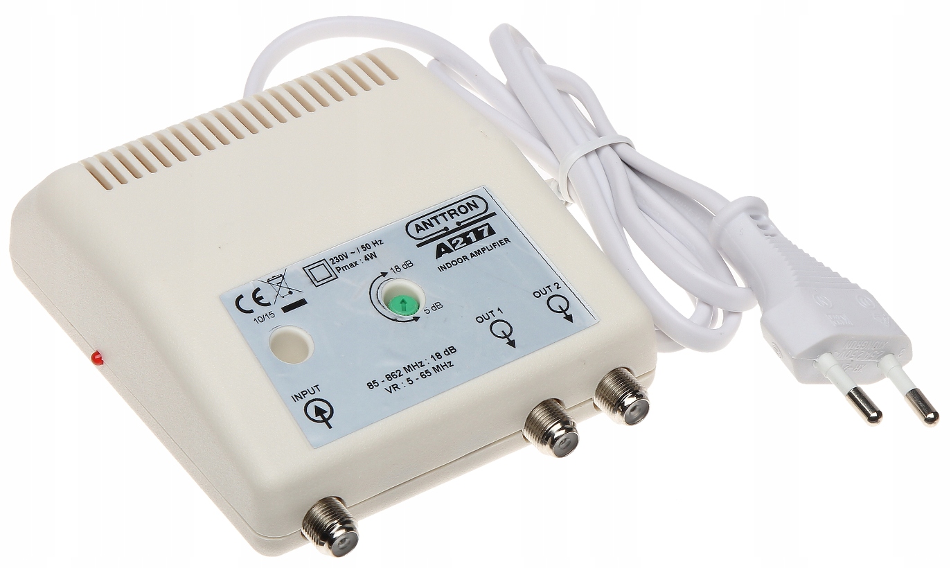 Zesilovač WSS-218R 2x-18 dB K. Telmor