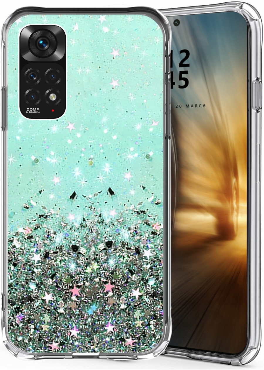 

Case Etui Brokat Do Redmi Note 11 11S Szkło