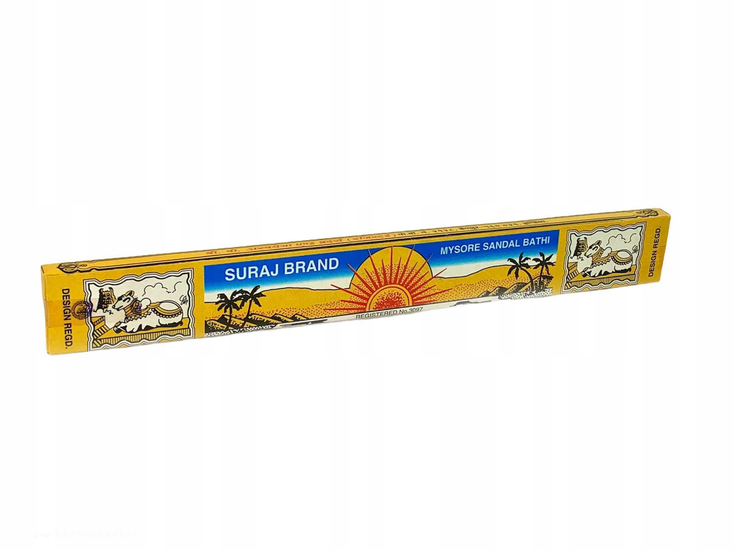 

Kadzidła Sandałowe Suraj Brand 10g Maharishi Ayur.